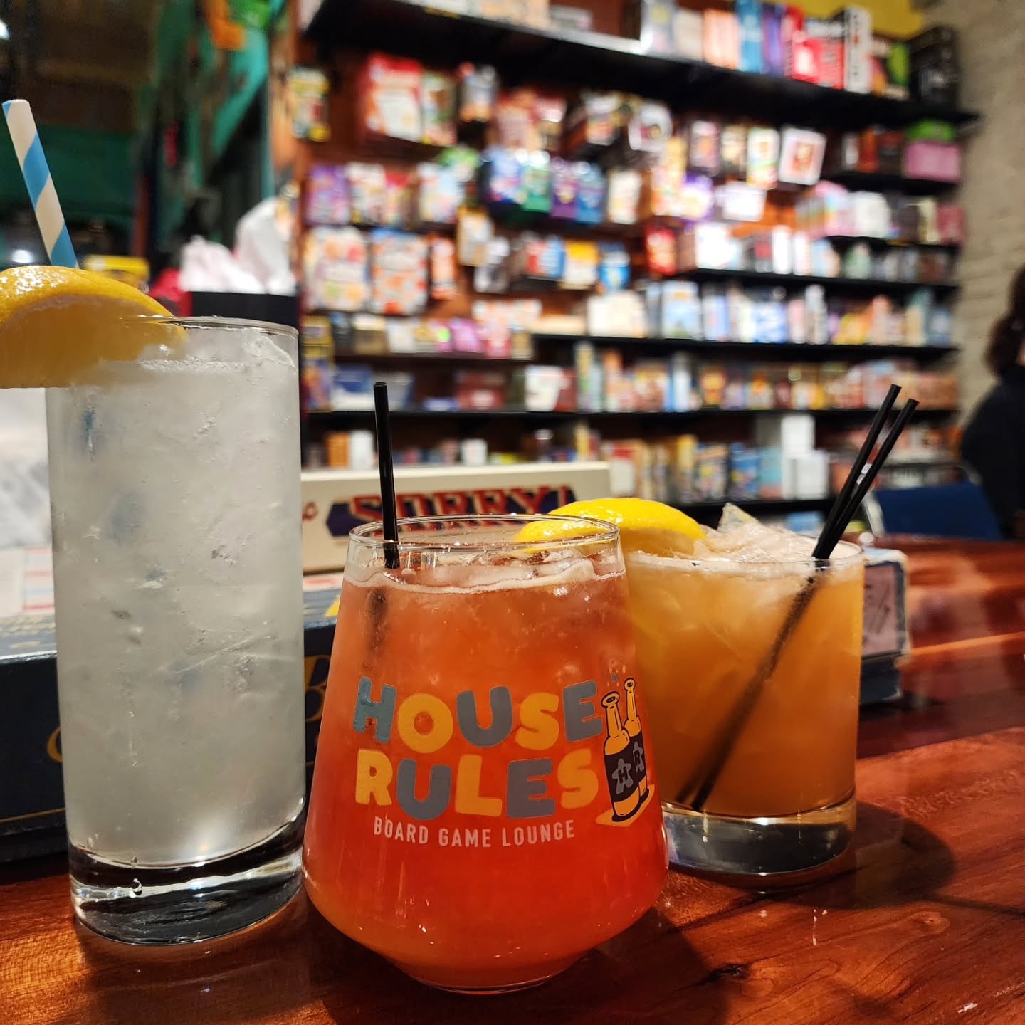 Drinks at House Rules